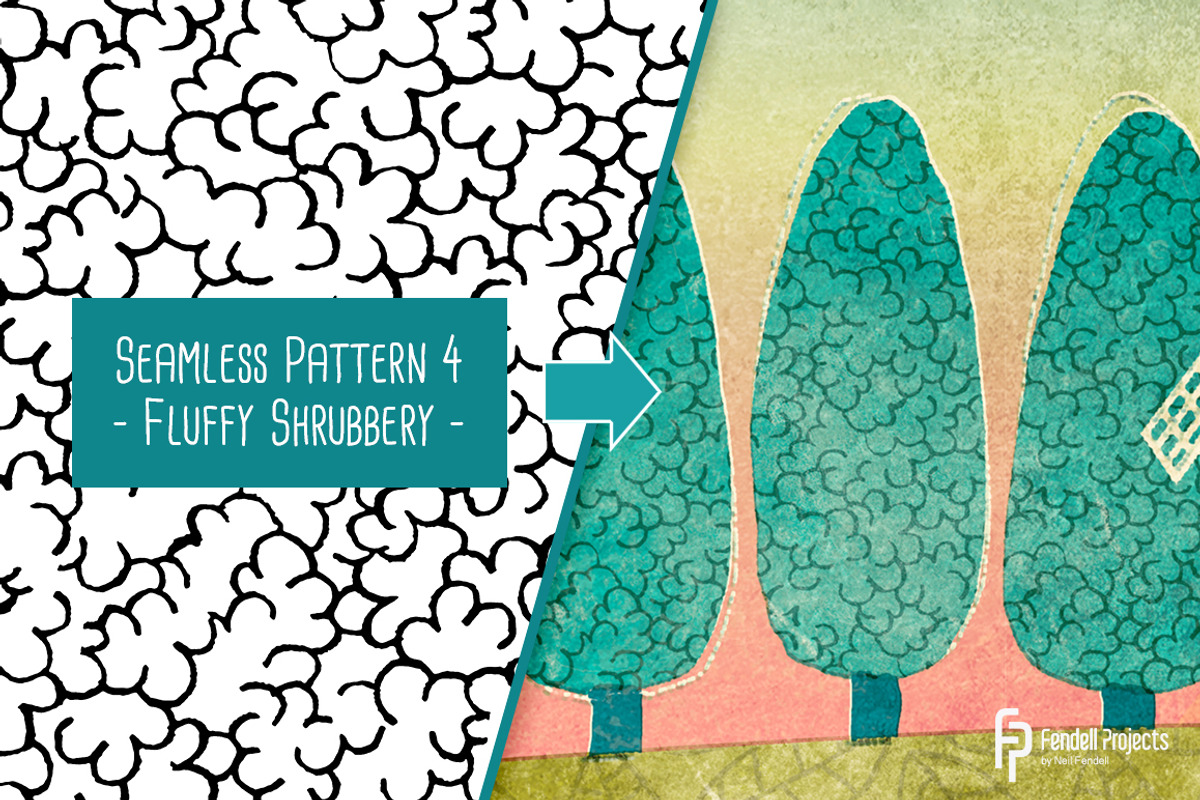 10 Foliage Seamless Pattern Overlays, a Graphic by Fendell Projects (Photo 6 of 13)