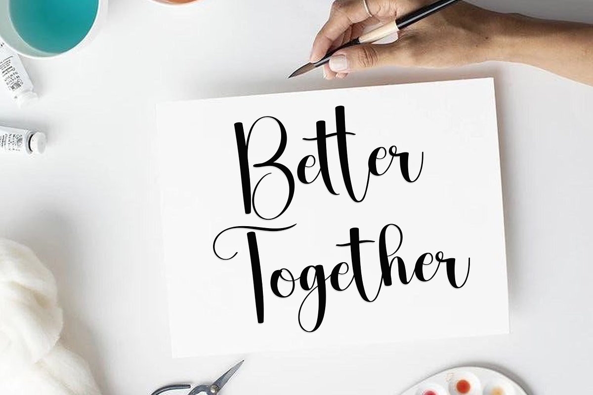 Valentine Soul, a Handwritten Font by FreshTypeINK (Photo 5 of 8)