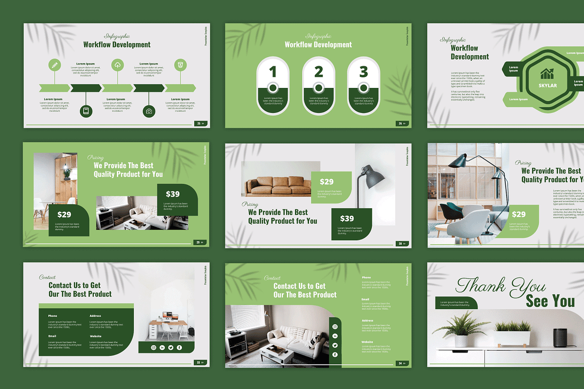Furniture Bundle Templates, a Presentation Template by deTheme (Photo 12 of 12)