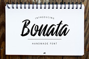 Bonata | Handmade Font, a Script Font by Angelo Knf | Anko Studio (Thumbnail 1 of 6)