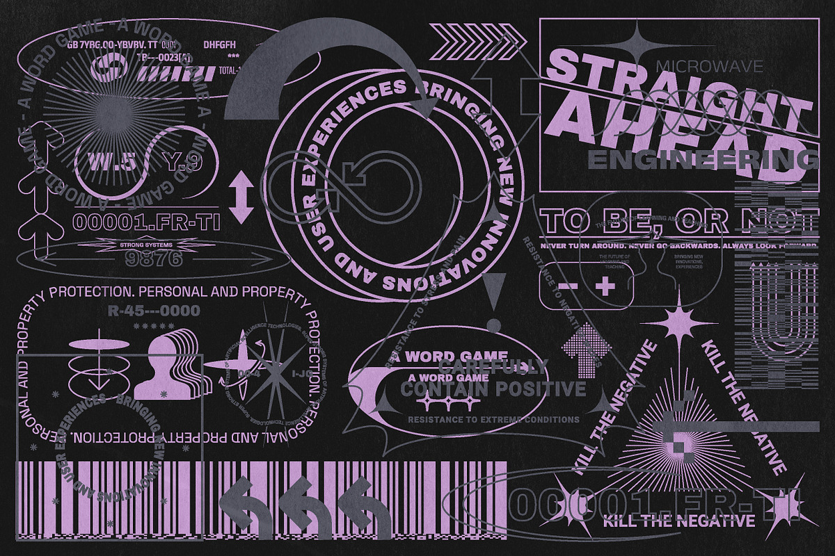 Editable Logo Badge, Shapes Kit, a Poster Template by softulka (Photo 6 of 6)