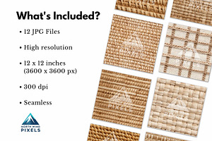 12 Naturally Woven Textures