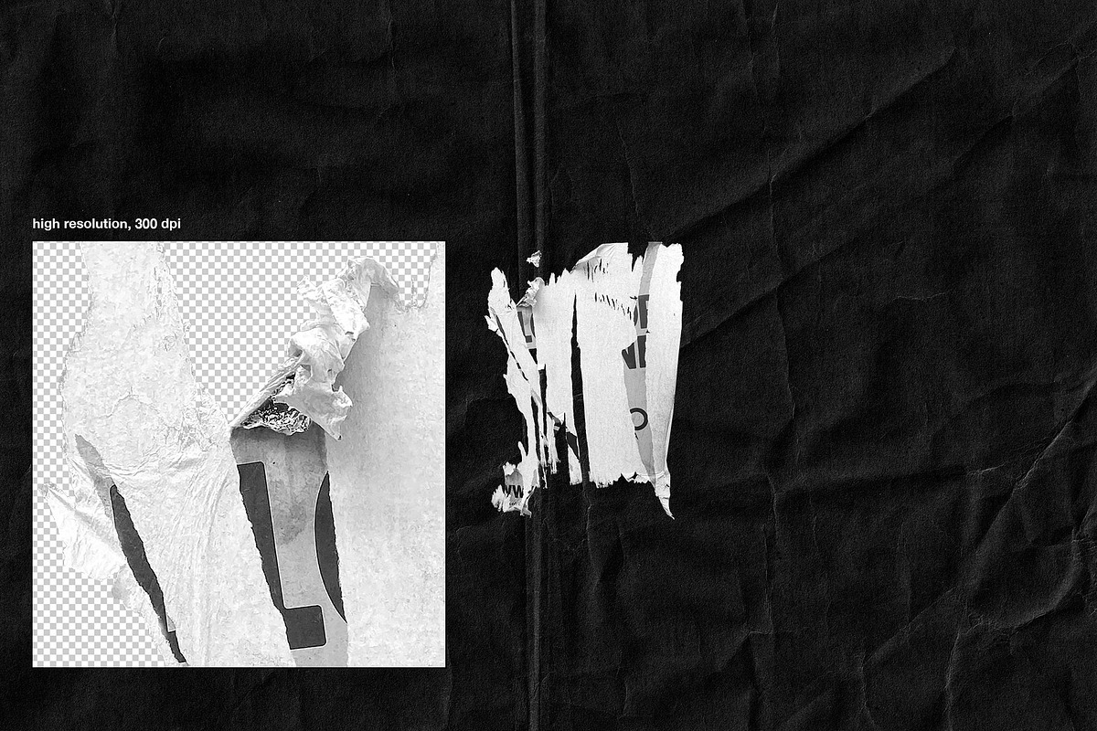 Graffiti & Torn Paper PNG Elements, an Object Graphic by Marie T (Photo 10 of 20)