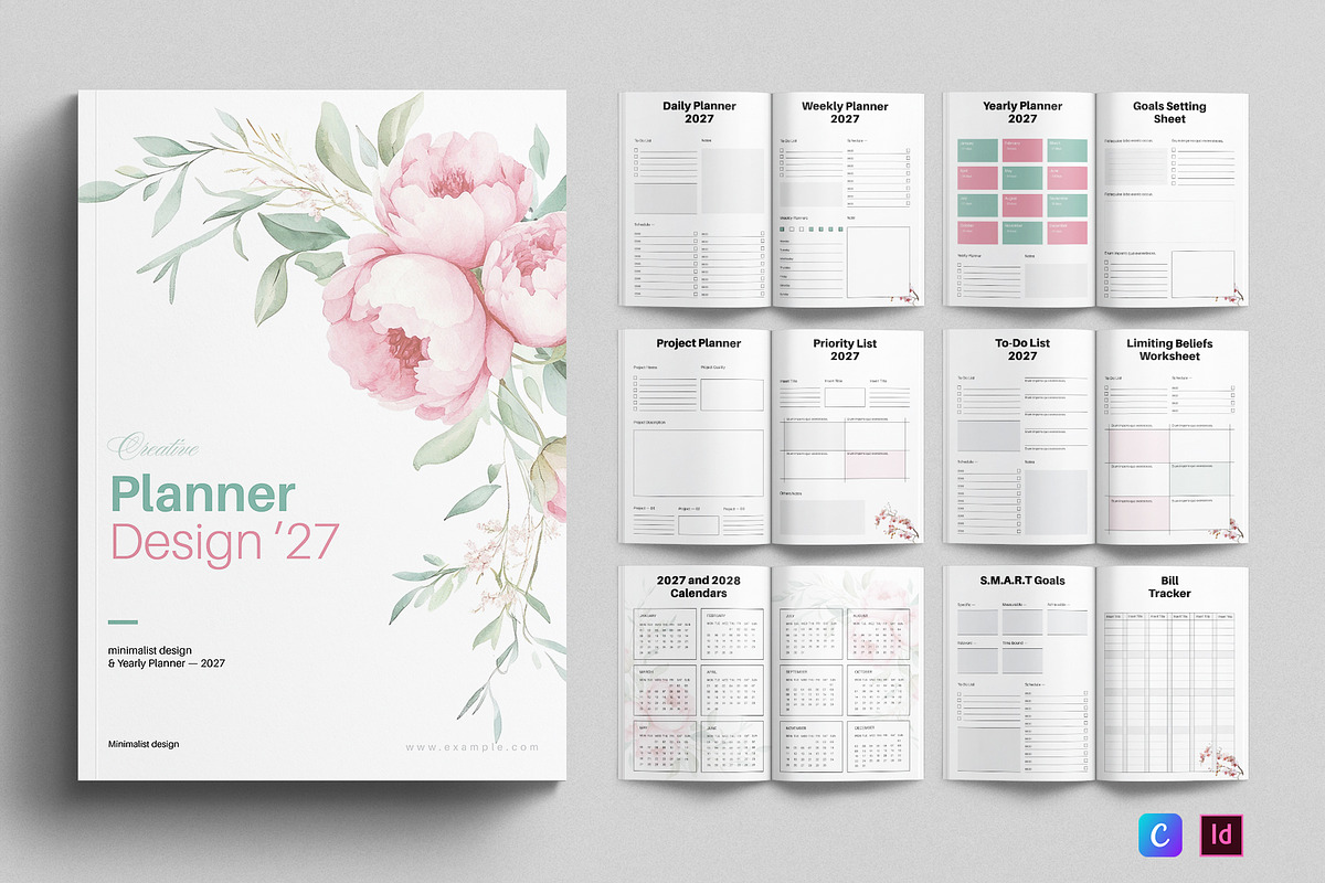 Planner Design Template, a Brochure Template by E-Type (Photo 1 of 7)