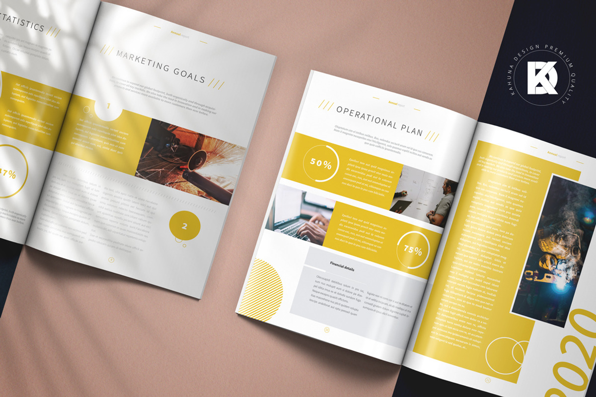 Annual Report, a Brochure Template by Kahuna Design (Photo 8 of 11)