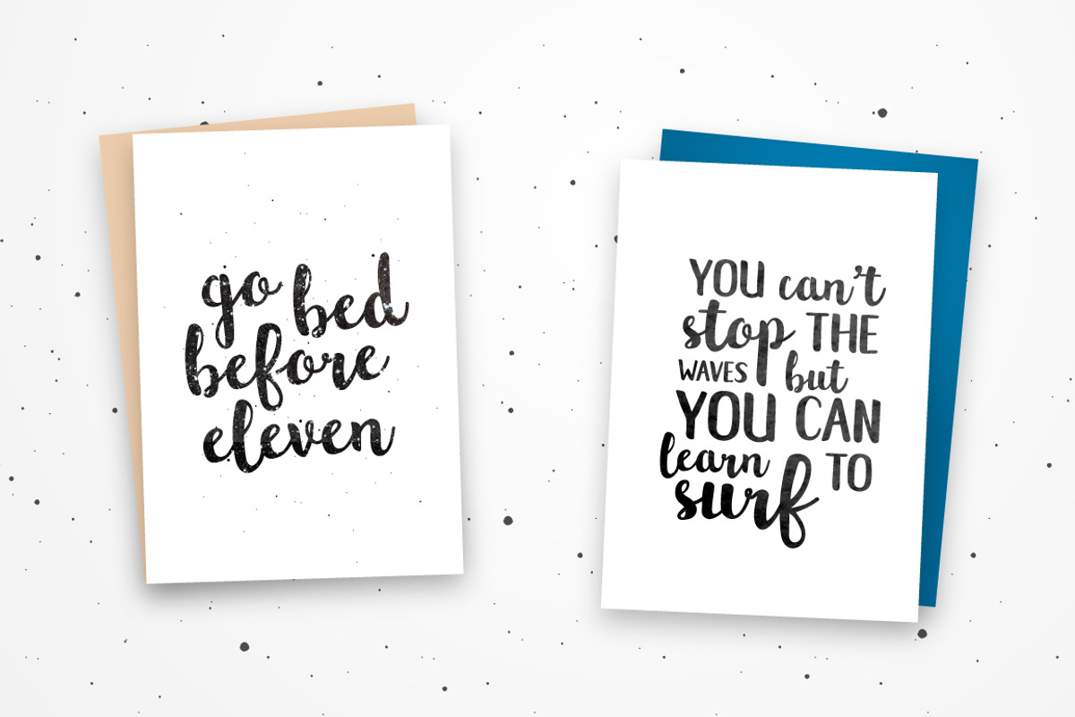 Northern Lights Brush Script Font preview 3
