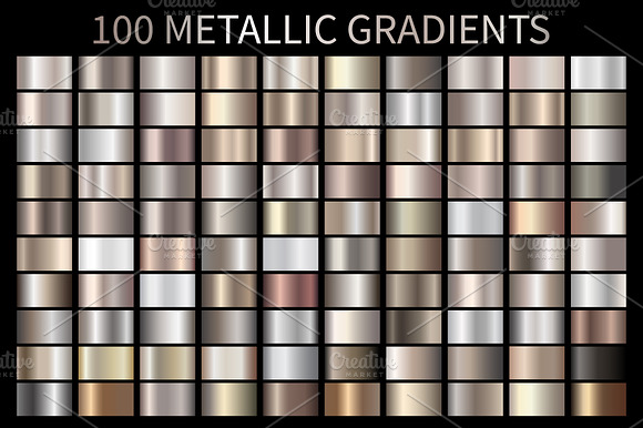 Metallic Bronze Gradients AI GRD ESP preview 4