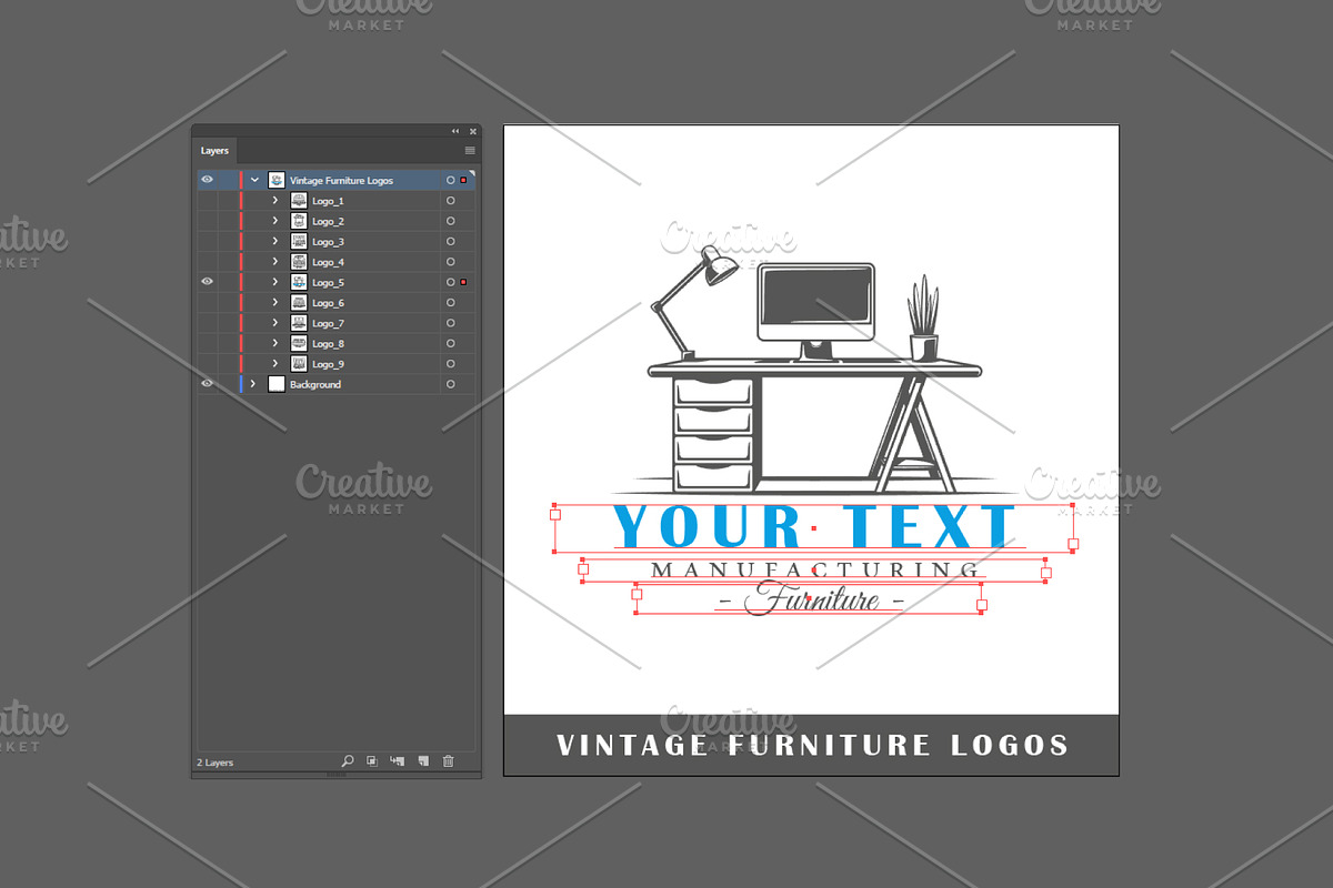 18 Furniture Logos Templates, a Branding & Logo Template by Art Design (Photo 8 of 26)