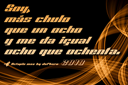 Octuple max -2 fonts-, a Sans Serif Font by deFharo (Thumbnail 8 of 8)