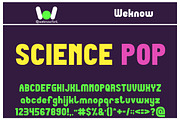 Micro Pop font, a Sans Serif Font by weknow (Thumbnail 5 of 5)
