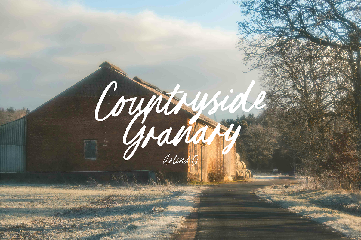 Bring of Hope, a Script Font by Letteratom (Photo 2 of 9)