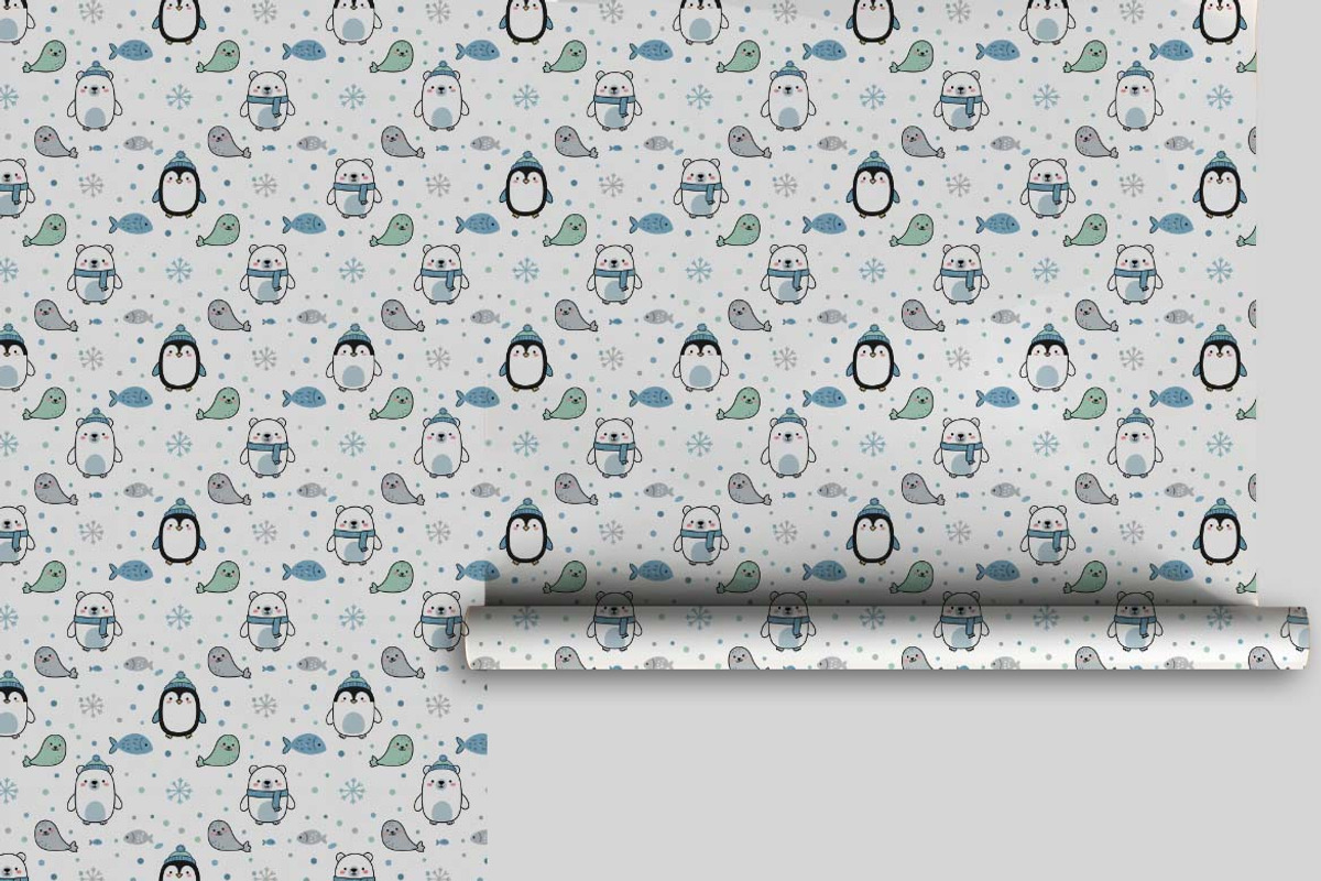 Children’s Baby Animal Patterns SVG, a Pattern Graphic by one-touch (Photo 13 of 14)