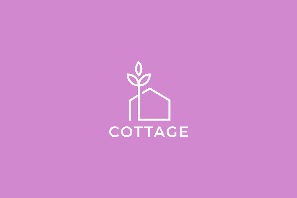 Nature Cottage Home Logo, a Branding & Logo Template by Signatoro (Photo 3 of 3)