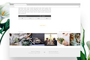 Ginny - Responsive WordPress, a WordPress Template by Anna Moore (Thumbnail 2 of 3)