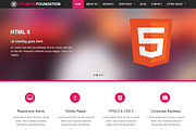 Foundation 4 Business Theme 5 in 1, a Websites & App Template by Responsive Business Theme (Thumbnail 2 of 4)