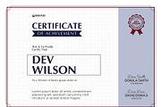 Professional Certificate Designs, a Stationery Template by MRI STUDIO (Thumbnail 4 of 11)