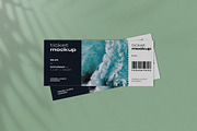 Ticket Mockup, a Product Mockup by dpi (Thumbnail 8 of 10)
