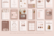 Wellness Workbook Creator | CANVA PS, a Magazine Template by Eviory (Thumbnail 26 of 45)