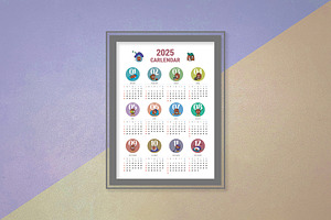 2025 Simple Calendar, a Templates & Theme by dott