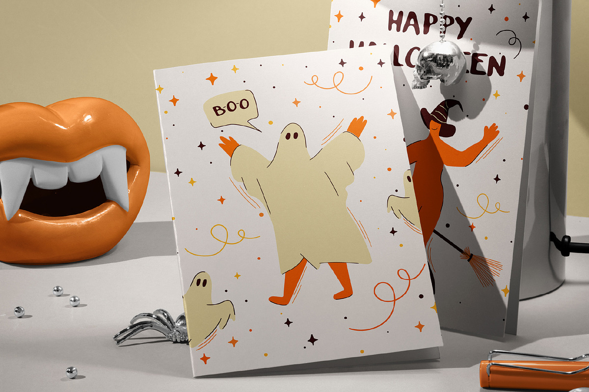Playful Halloween Illustrations, an Object Graphic by Zim Varezhkin (Photo 6 of 11)