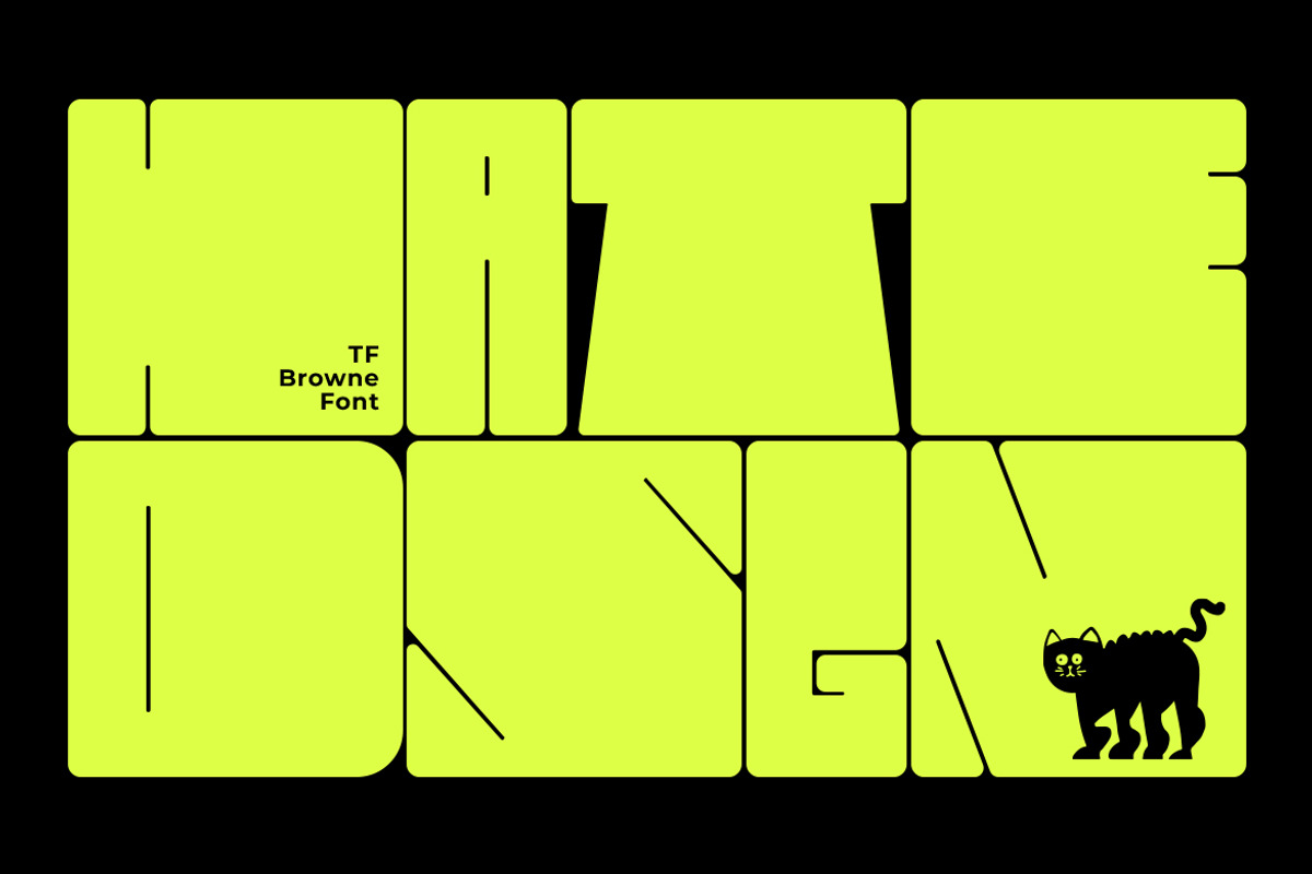 Teenage Browne, a Sans Serif Font by TeenageFoundry (Photo 3 of 7)
