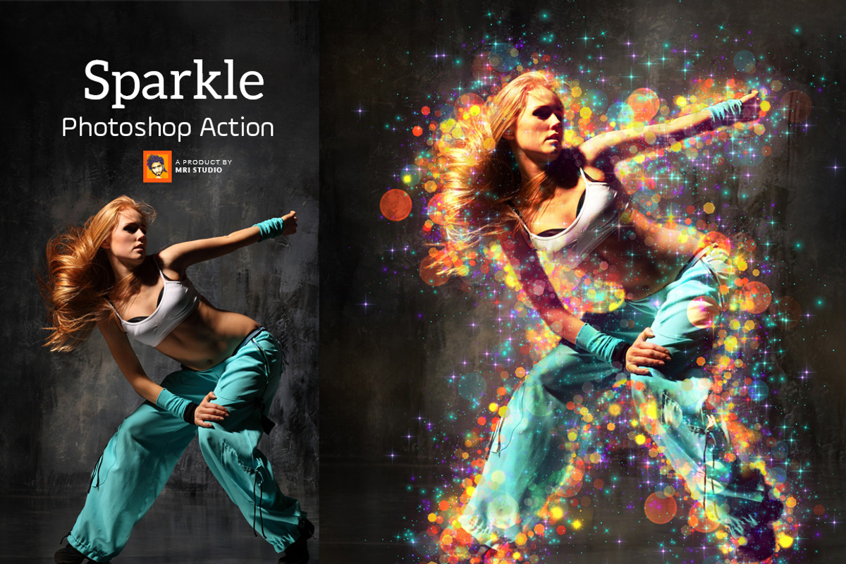 Shimmer Photoshop Action, an Action Add-On by MRI STUDIO (Photo 1 of 9)