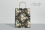 Christmas Botanical Grid Pattern, a Pattern Graphic by SirenaArt (Thumbnail 16 of 20)
