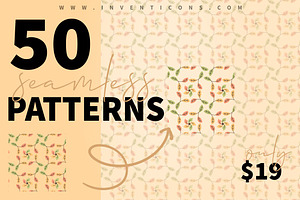 50 Seamless Patterns