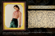 Velvet Heirloom: Museum Collage Kit, an Object Graphic by Anzhelika (Thumbnail 2 of 9)