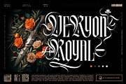 Makyos Gothic Typeface, a Blackletter Font by alit design (Thumbnail 3 of 17)