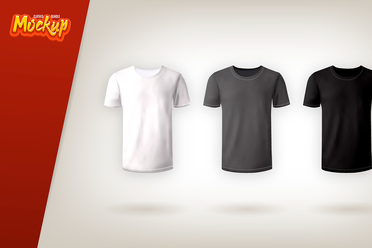 Vector clothes Mockups bundle, a Hoody Mockup by leezarius (Photo 2 of 26)