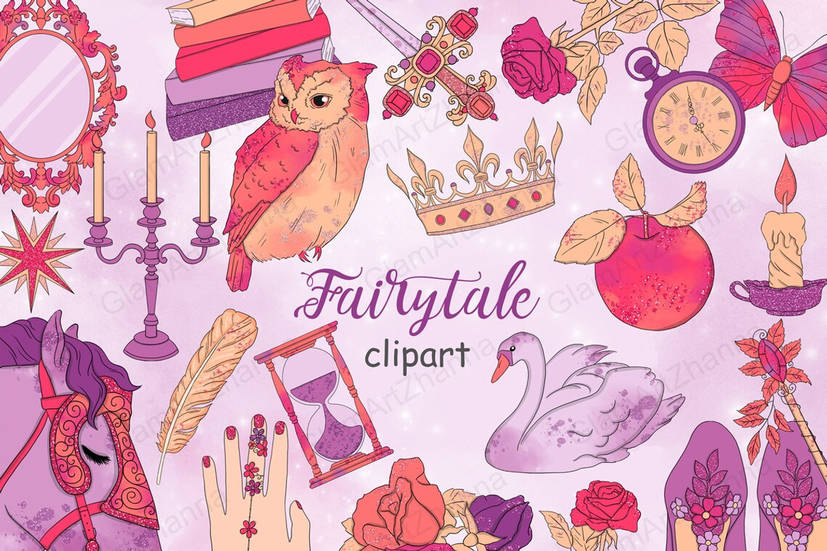 Fairy Tale Clipart, an Object Illustration by GlamArtZhanna (Photo 1 of 3)