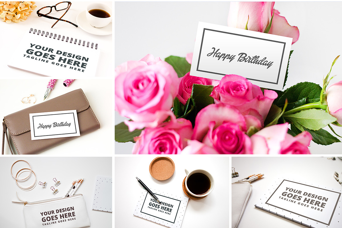 25 Feminine Mockups, a Print Template by Brandspark (Photo 5 of 5)
