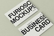 Business Cards Mockup Bundle – 6 PSD, a Merchandise Mockup by FURIOSO mockups (Thumbnail 10 of 15)