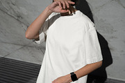 T-Shirt Mockup Bundle – 4 Scenes, a Shirt Mockup by eezo (Thumbnail 11 of 14)