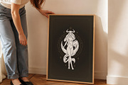 Taurus Zodiac Wall Art, a Person Illustration by Vasya Kobelev (Thumbnail 6 of 7)