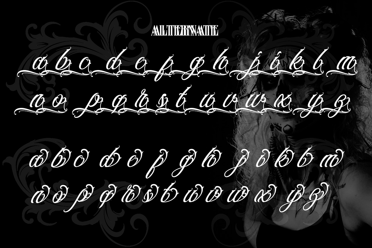 Black Majestic, a Script Font by dansdesign (Photo 6 of 9)