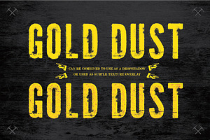 Rhyolite Gold Dust Fonts