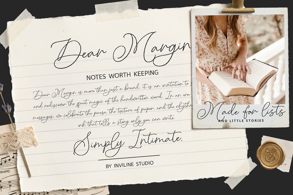 Marcellyna - Soft Luxury Script, a Script Font by Inviline.co (Photo 3 of 12)