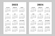 Calendar 2023 and 2030, an Icon by Volyk (Thumbnail 2 of 5)