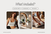 Pilates & Yoga Stock Photo Bundle, a Photo by ZenSocialDesigns (Thumbnail 5 of 9)