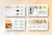 Caresso Brand Proposal Presentation, a Presentation Template by FIBRINOSÄ (Thumbnail 2 of 6)