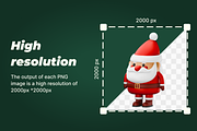 Christmas 3D Icon Pack, an Object 3D Model by Laimmilka (Thumbnail 3 of 4)