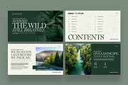 Nature Presentation Template, a Presentation Template by BrandPacks (Thumbnail 2 of 7)