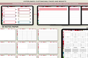 Jewel Tones Digital Planner 2025, a Templates & Theme by Plamarplanners (Thumbnail 5 of 11)
