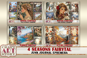 Autumn Fairytale Junk Journal