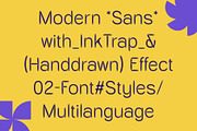 Malvion Drawn, a Sans Serif Font by Craft Supply Co. (Thumbnail 2 of 8)