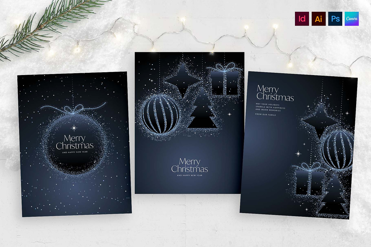 Christmas Gift Tag Flyer Template