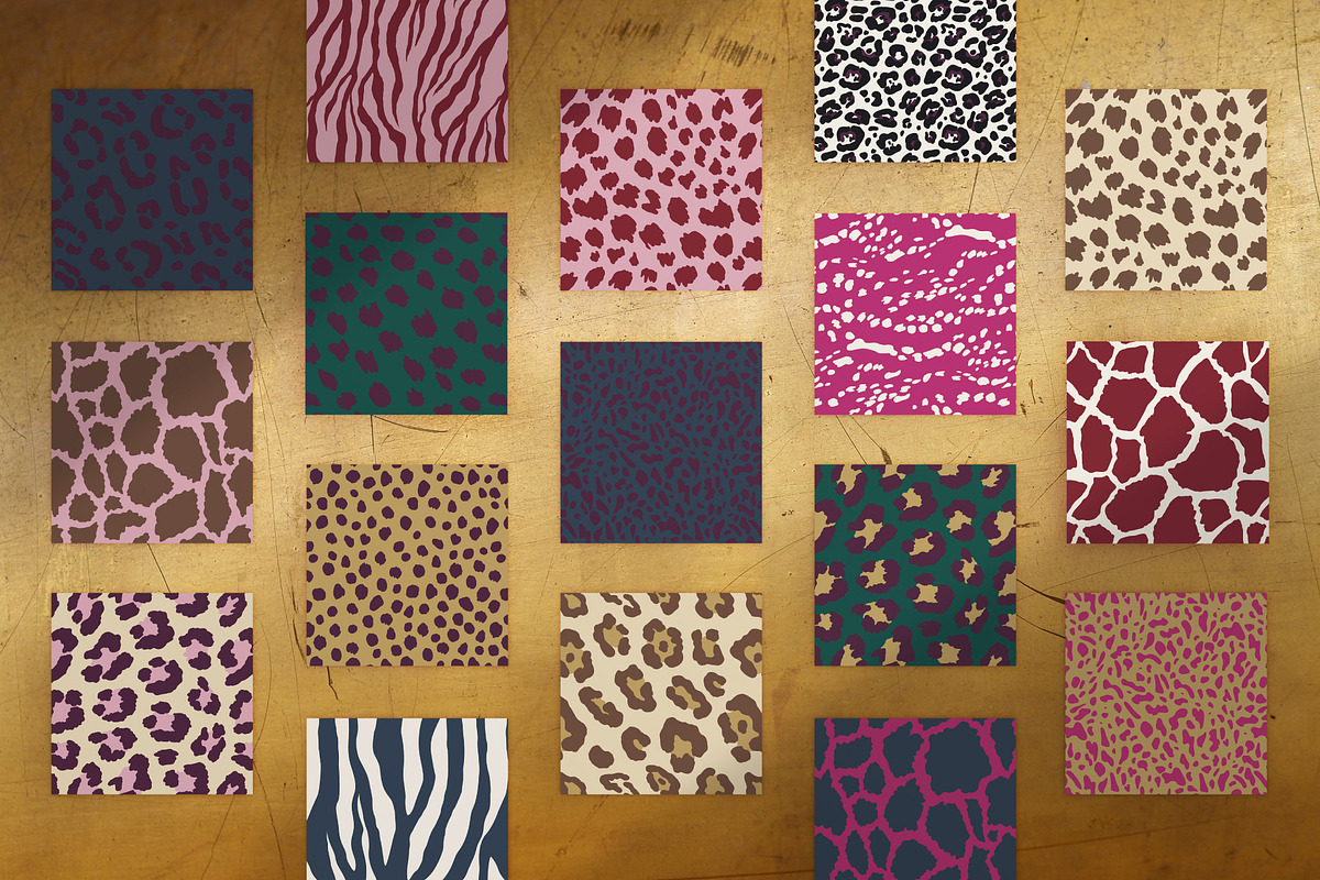 Glamoratti Couture: 36 Animal Prints, a Pattern Graphic by IuliiaSavko (Photo 14 of 16)