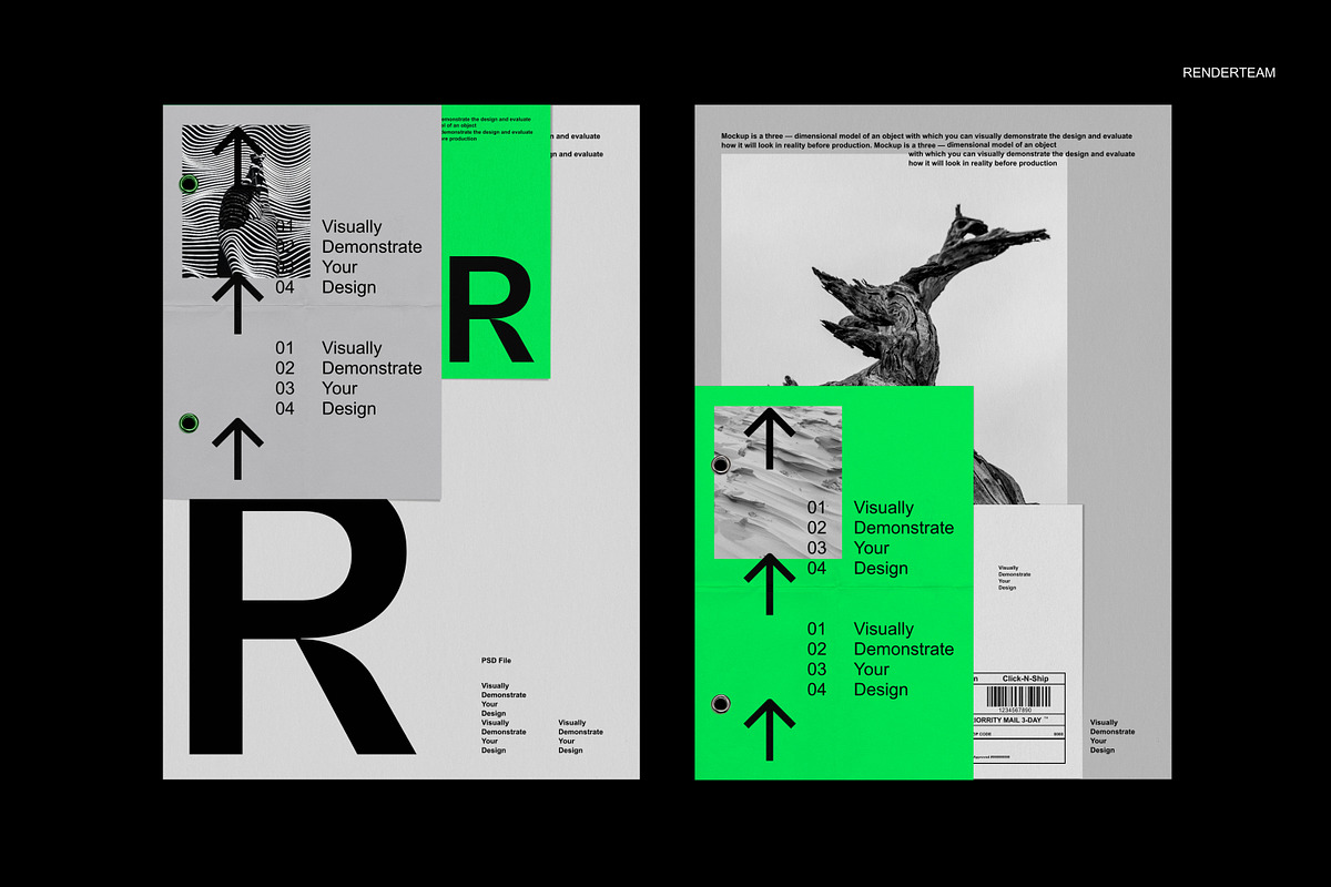 Brand Identity Mockup Set, a Product Mockup by Renderteam (Photo 13 of 14)